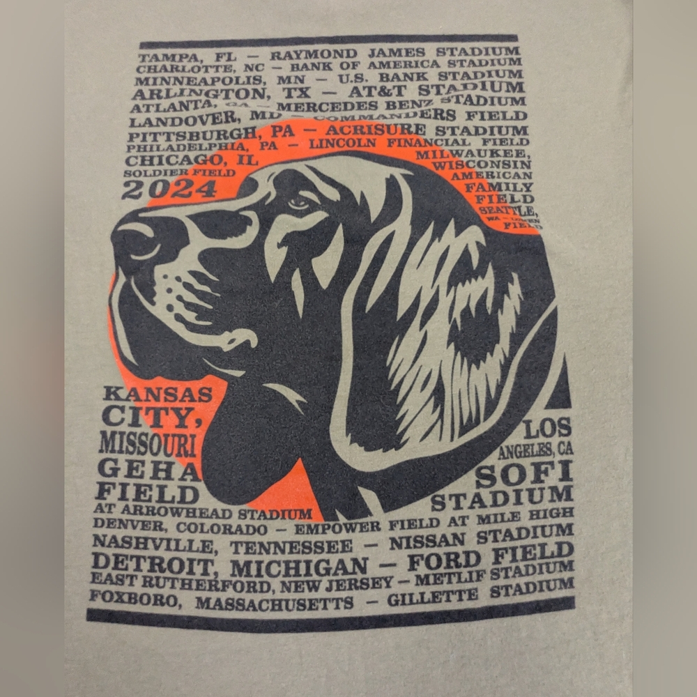 Zac Brown 2024 Concert Tee -Size Small